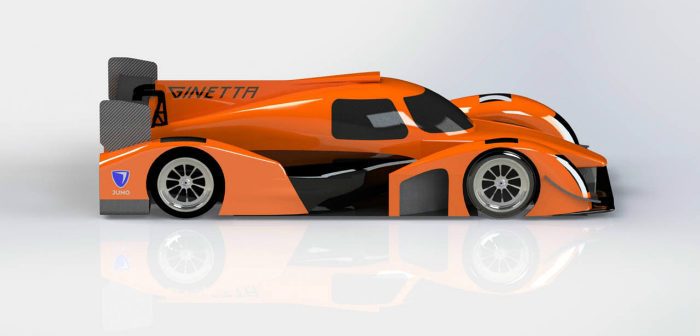 Ginetta, Juno, LMP3, new competition car, 