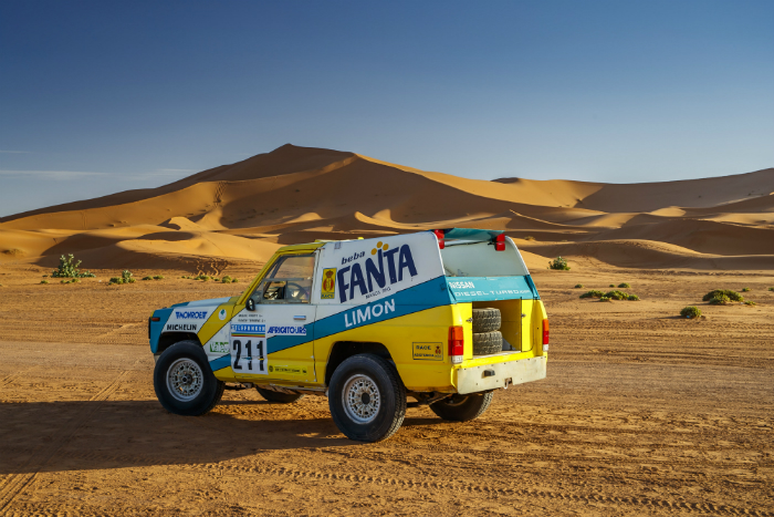 Nissan Motorsport, Fanta Limon, Dakar, off road, restoration