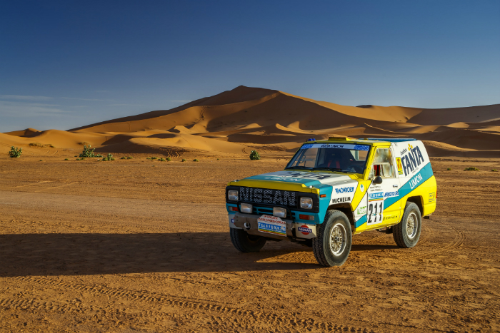 Nissan Motorsport, Fanta Limon, Dakar, off road, restoration