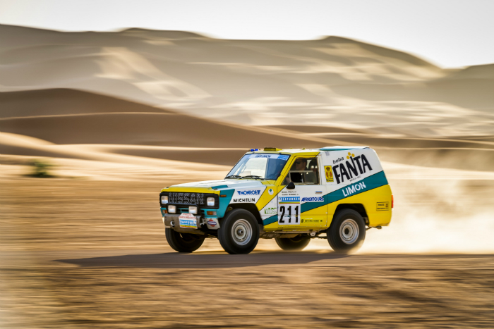 Nissan Motorsport, Fanta Limon, Dakar, off road, restoration