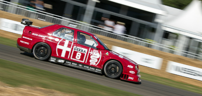 Alfa Romeo, 155, DTM, V6, Ti, Track Test, Goodwood, FoS, Festival of Speed