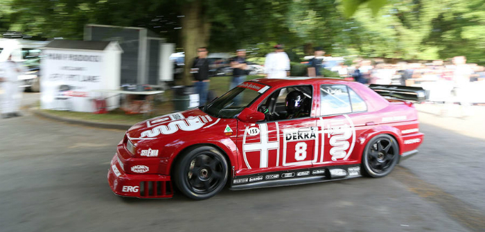 Alfa Romeo, 155, DTM, V6, Ti, Track Test, Goodwood, FoS, Festival of Speed