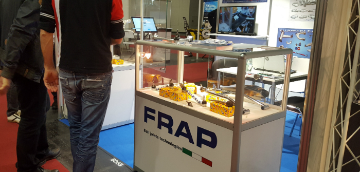 SHOW LIVE: Low-friction, high-performance ball joints FRAP, Show News, chassis
