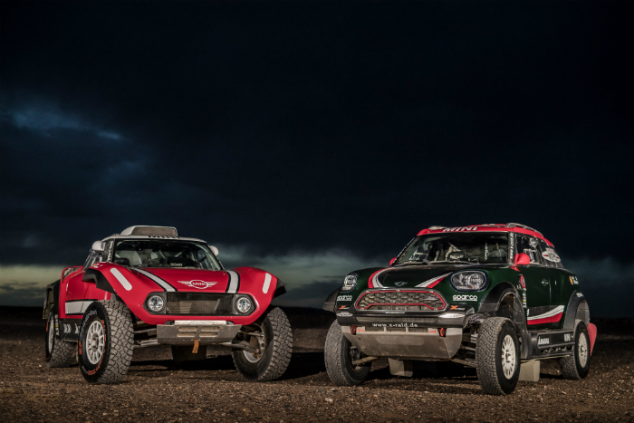 Mini, off road, Dakar, new competition car, buggy, 2WD, 2018, X-Raid
