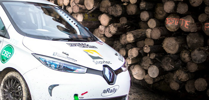 Cameron Davies, eRally, electric motorsport, Renault, Zoe, off road, new competition car