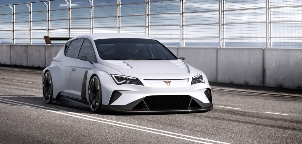 Cupra introduces its electric touring car