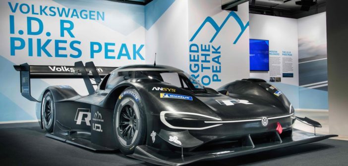 VW unveils its all-electric Pikes Peak challenger
