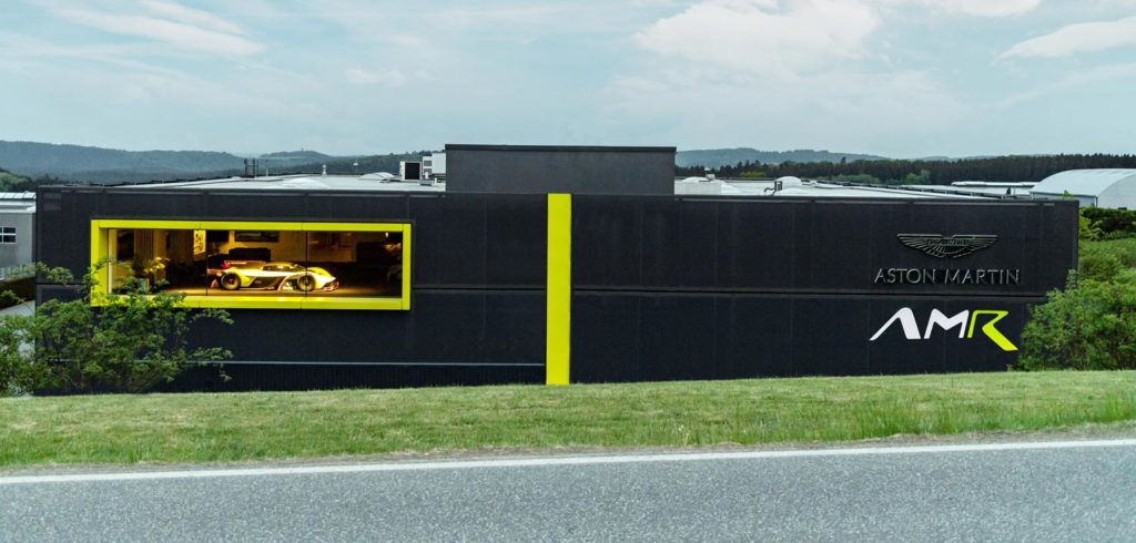 Aston Martin opens AMR racing center at Nürburgring Aston Martin opens AMR racing center at Nürburgring