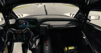 Brabham BT62 undergoes dynamic testing at The Bend Brabham BT62 undergoes dynamic testing at The Bend