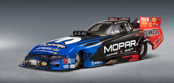 Mopar and Dodge Charger SRT Hellcat NHRA Funny Car makes its debut