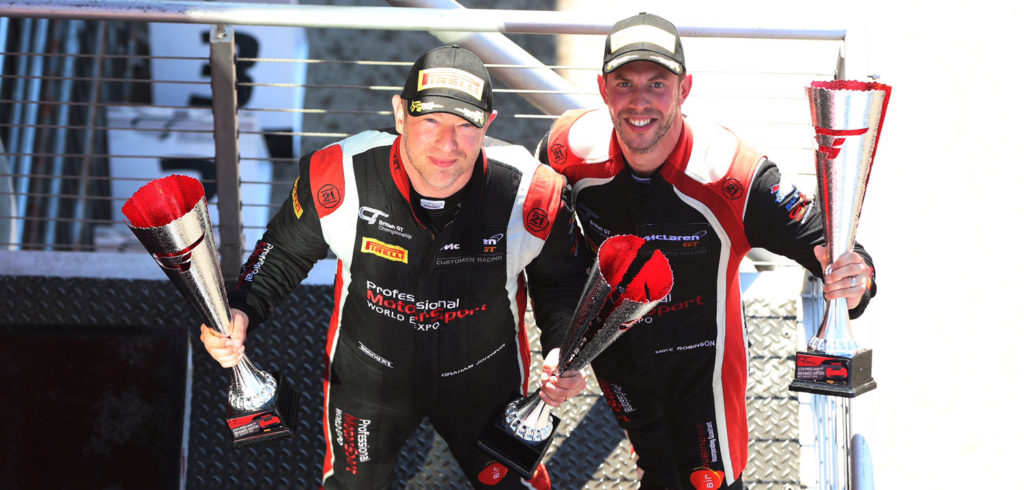 Johnson and Robinson to make GT3 debut at Donington