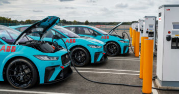 Jaguar I-Pace eTrophy Series forms charging partnership with ABB Jaguar I-Pace eTrophy Series forms charging partnership with ABB