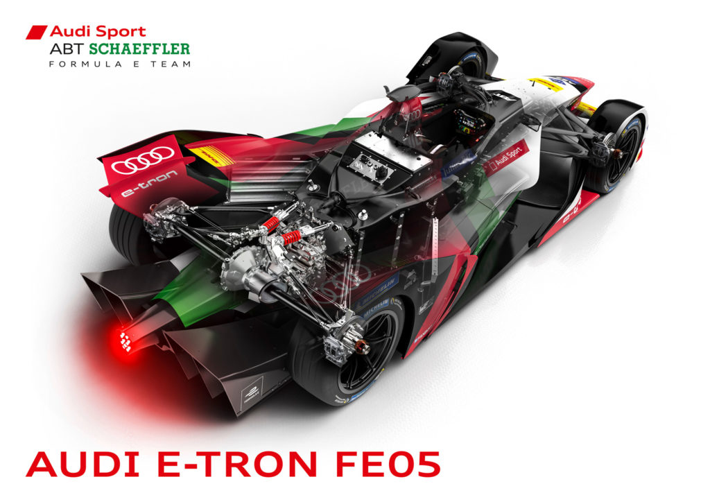 Audi introduces its Formula E Season 5 challenger, the e-tron FE05