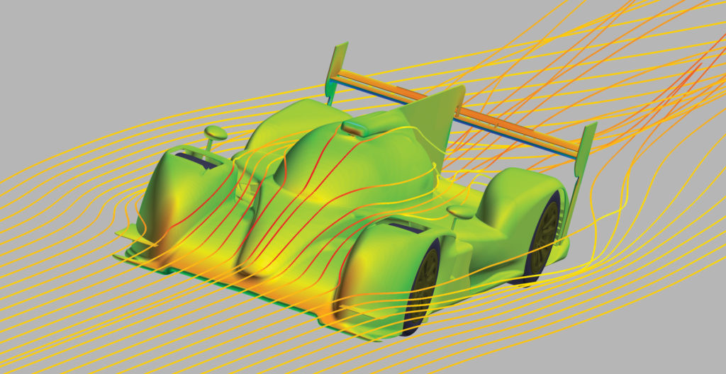 Toyota Motor Sports Unit Development Division uses CFD to increase performance