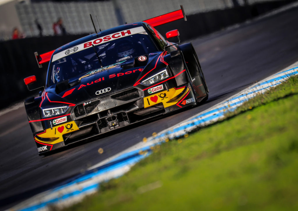 Audi Motorsport DTM drivers have first taste of turbo RS5