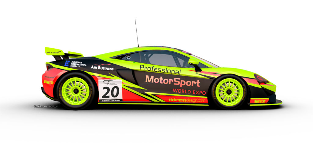 PMW Expo company director partners with McLaren for British GT title assault