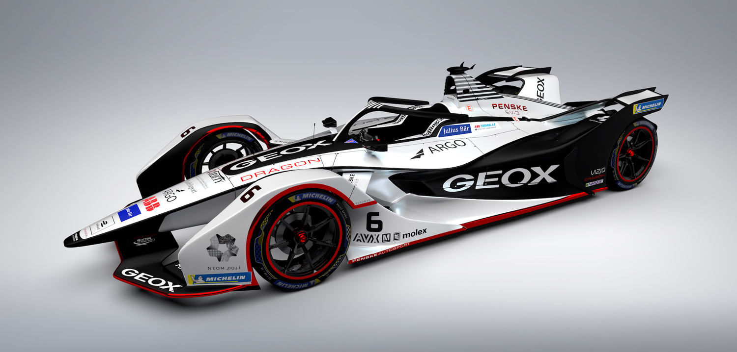 suppliers sponsor Geox Dragon Formula-E | Professional Motorsport World