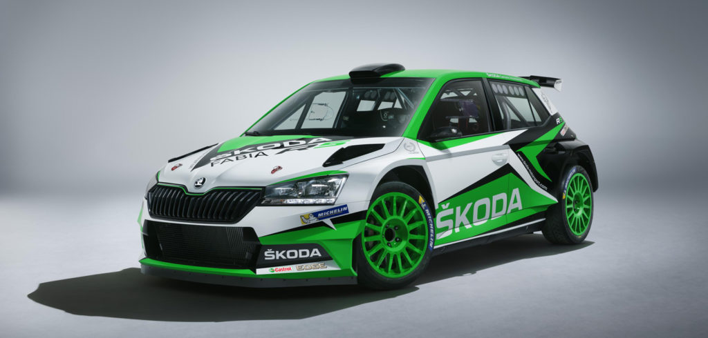 Škoda aims to stay competitive with updated Fabia R5 rally car