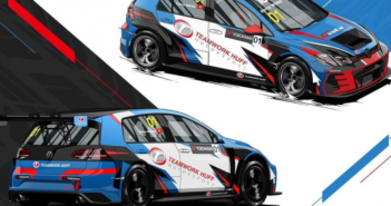 Rob Huff launches TCR UK Team