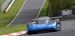 Volkswagen ID. R completes its first test on the Nordschleife