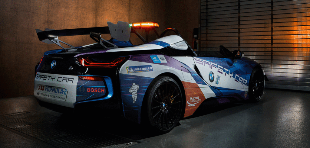 BMW i unveils reworked Formula E safety car
