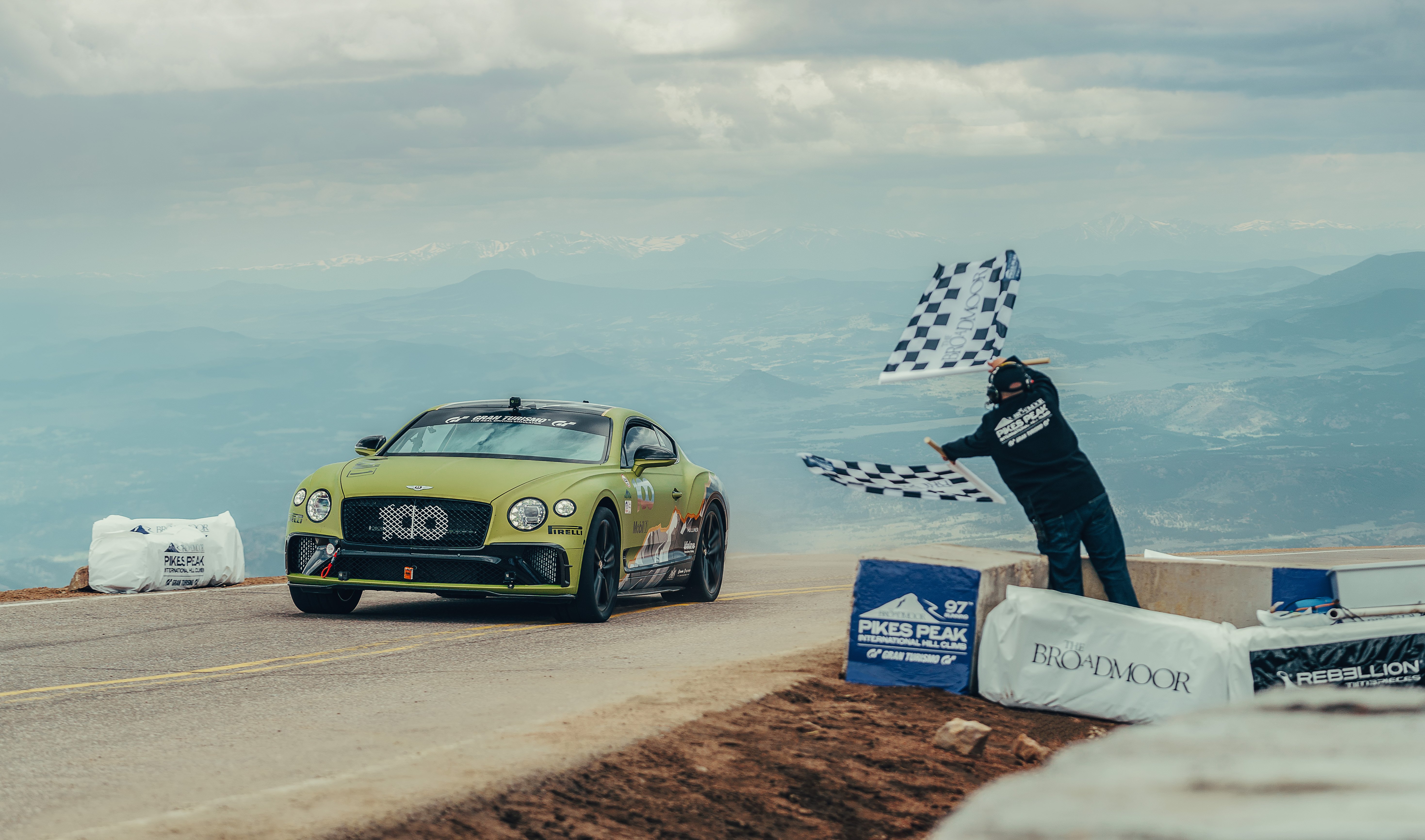 Bentley claims Pikes Peak Hill Climb record Professional Motorsport World