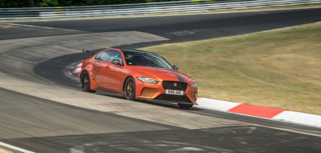 Jaguar XE SV Project 8 sets new Nürburgring Nordschleife record