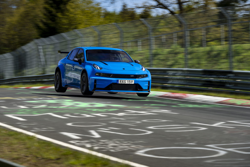 Lynk & Co 03 Cyan Concept breaks Nürburgring Nordschleife records