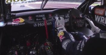Red Bull Holden Racing trials new steering wheel