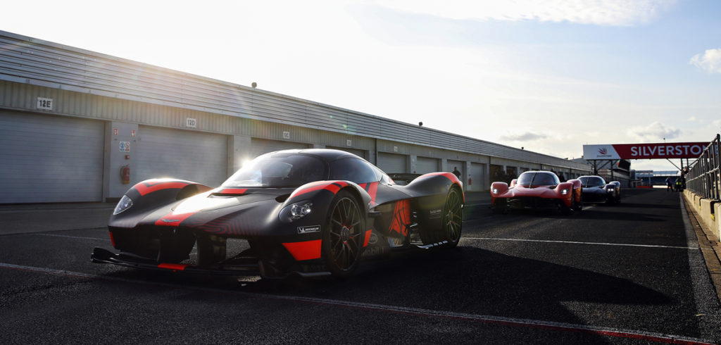 Aston Martin Valkyrie undergoes track testing