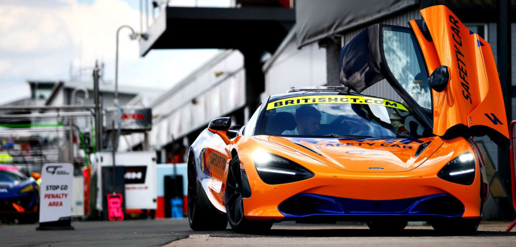 McLaren safety car partnership with British GT extended