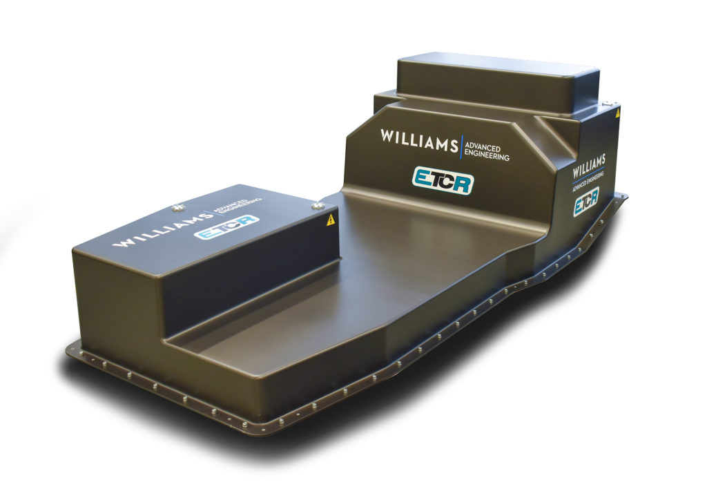 Williams produces ETCR battery in seven months Williams produces ETCR battery