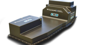 How long did it take Williams Advanced Engineering to design and produce its Pure ETCR battery pack? Williams produces ETCR battery