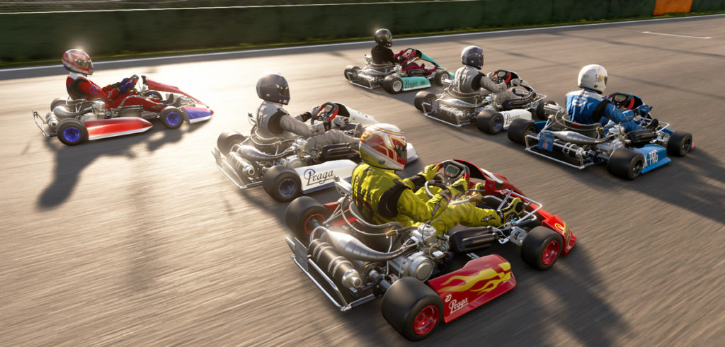 Praga brings karting to the sim-racing arena