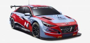Hyundai unveils Elantra TCR race car