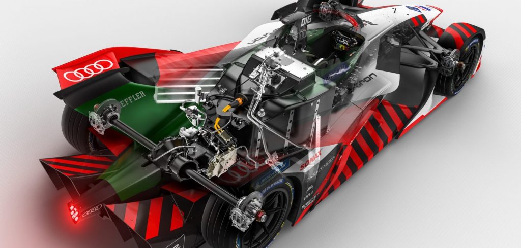 Audi shows off FE07’s in-house-developed powertrain