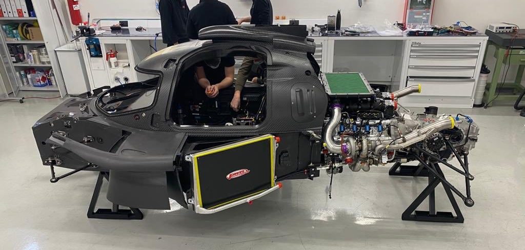 Construction of the Scuderia Cameron Glickenhaus SCG 007 Le Mans Hypercar continues