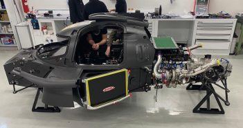 Construction of the Scuderia Cameron Glickenhaus SCG 007 Le Mans Hypercar continues