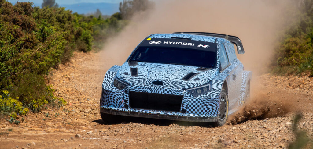 Hyundai tests 2022 Rally1 mule