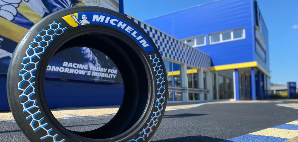 Michelin releases details of track tire with 46% sustainable content