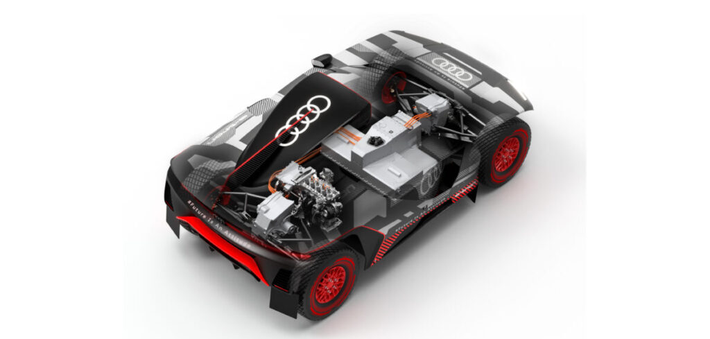 Audi details the challenges of going hybrid on Dakar