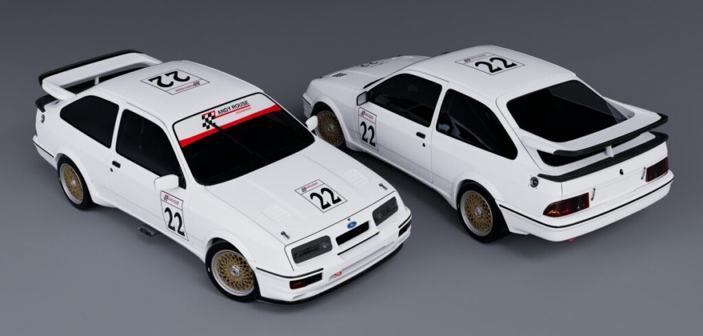 Andy Rouse signs of three continuation RS500 Group A cars