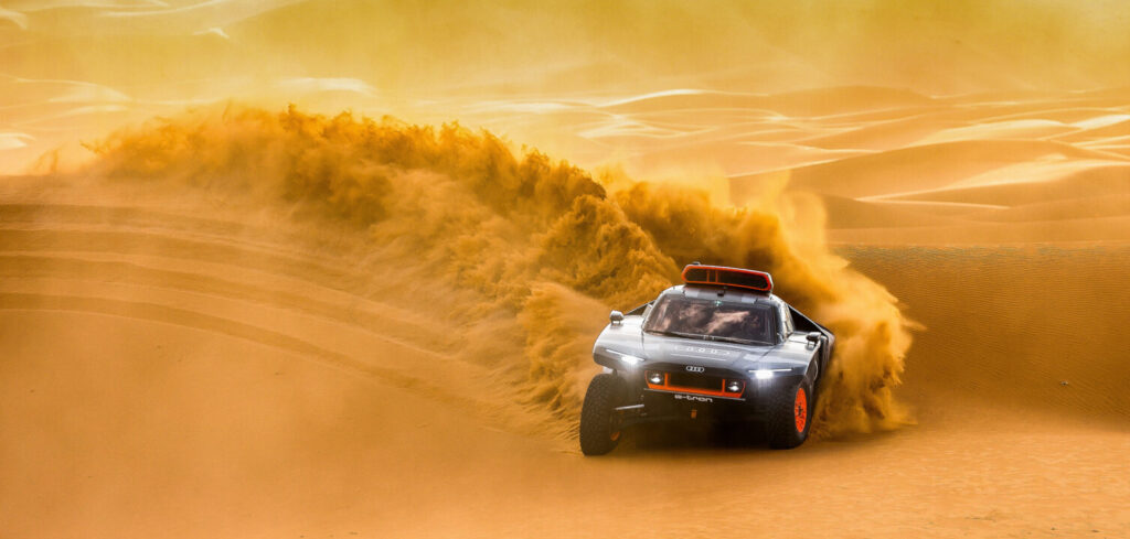 Audi continues RS Q e-tron desert testing ahead of Dakar