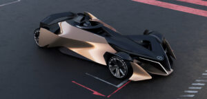Nissan shows off single-seater concept with road car powertrain