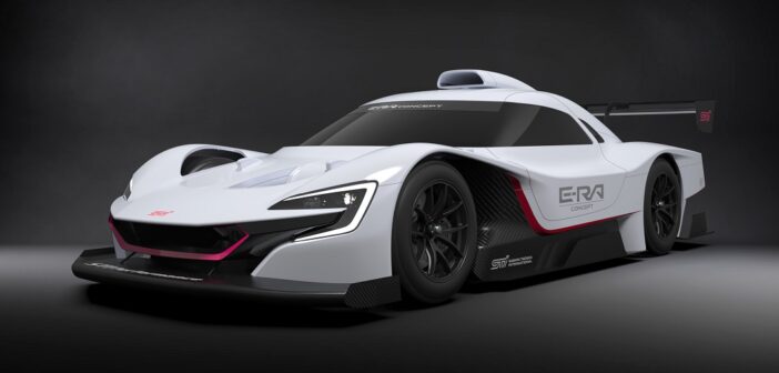 Subaru previews track special EV – the STI E-RA – and hints at future FIA E-GT project