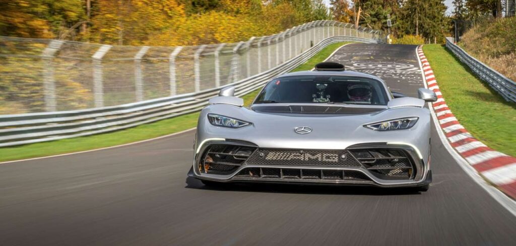 Mercedes-AMG One sets new Nürburgring-Nordschleife production car lap record
