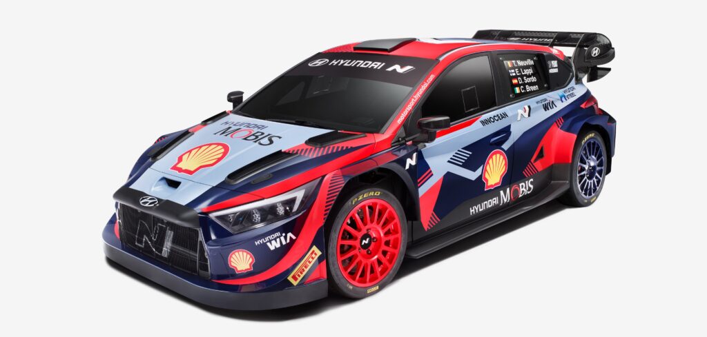 Hyundai reveals updated i20N WRC for 2023