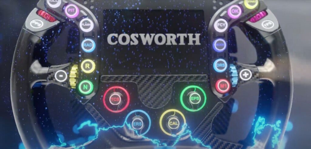 Cosworth Carbon Wheel Mk3 race steering wheel launched