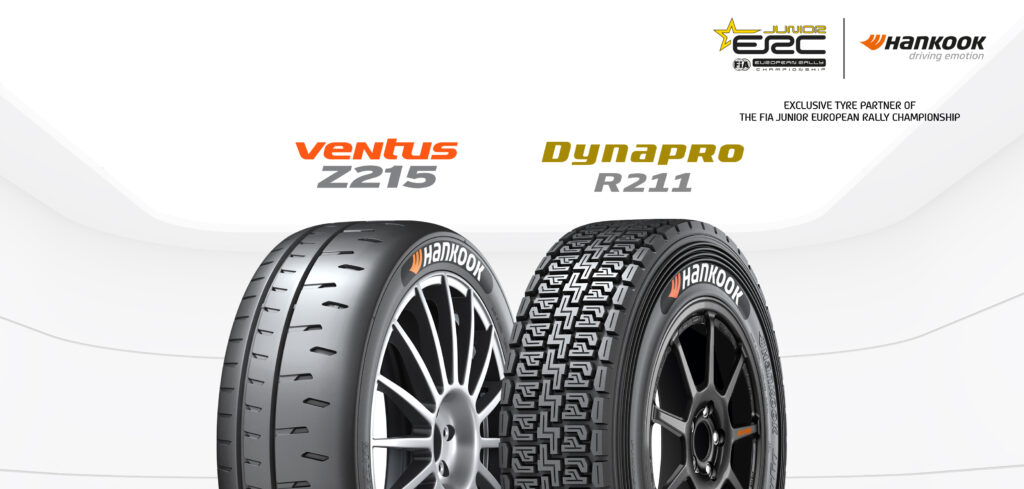 Hankook named as exclusive rally tire partner of the FIA Junior ERC