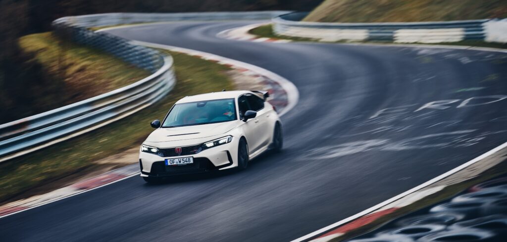 VIDEO: 2023 Honda Civic Type R sets new front-wheel-drive Nürburgring lap record